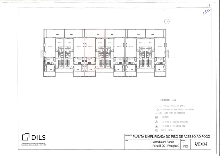 Moradia T3 para Arrendamento em Quarteira Planta 4