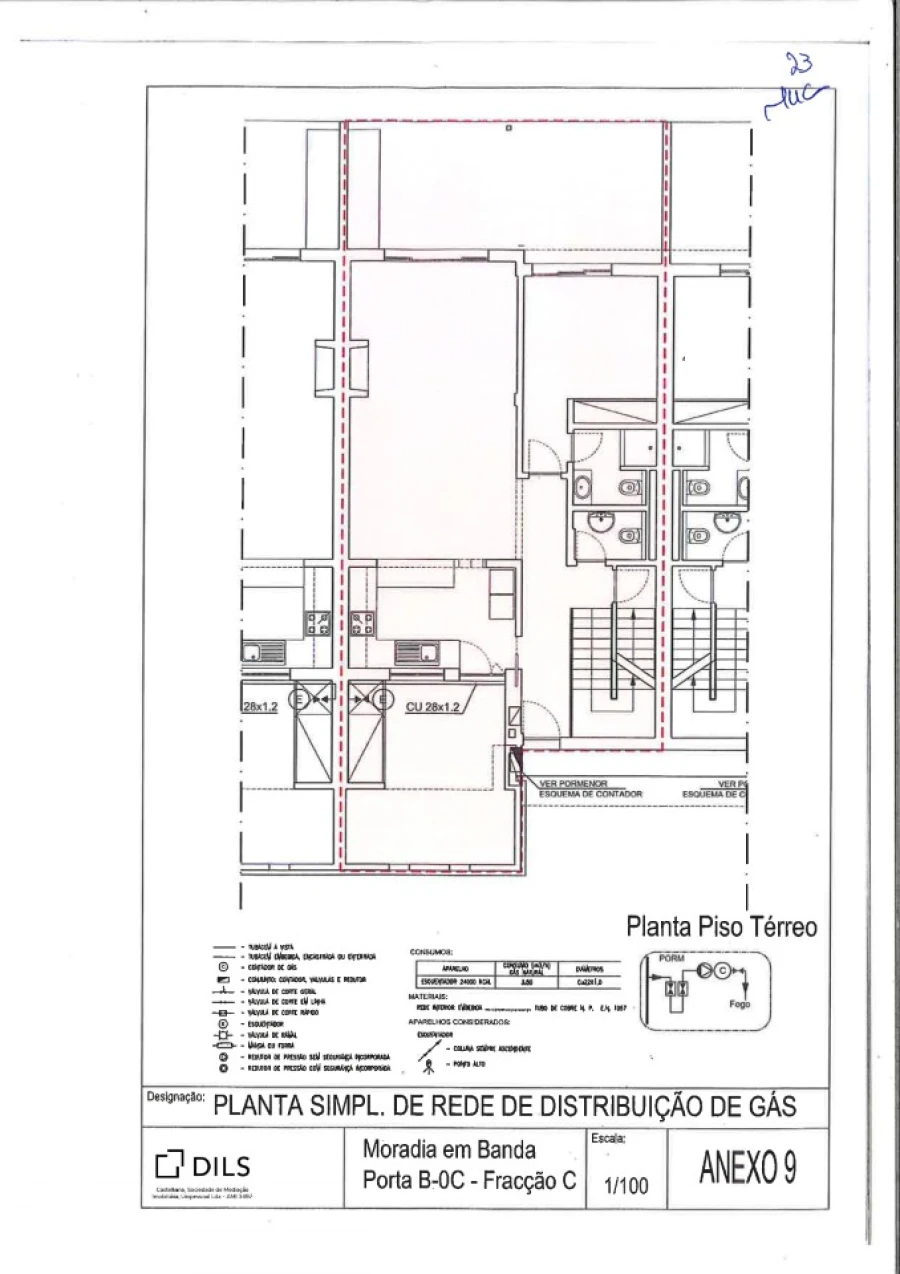 Moradia T3 para Arrendamento em Quarteira Planta 9