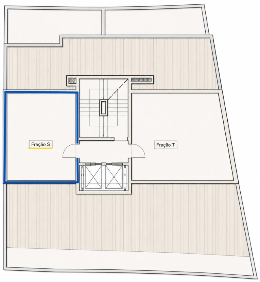 Apartamento T2 para Venda em Corroios Planta 2