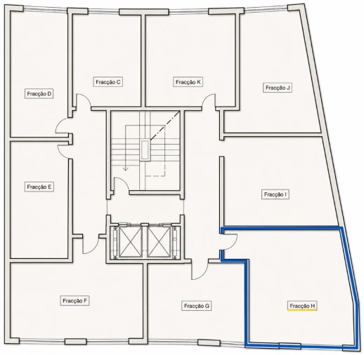 Apartamento T3 para Venda em Corroios Planta 2