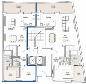 Apartamento T1 para Venda em Corroios