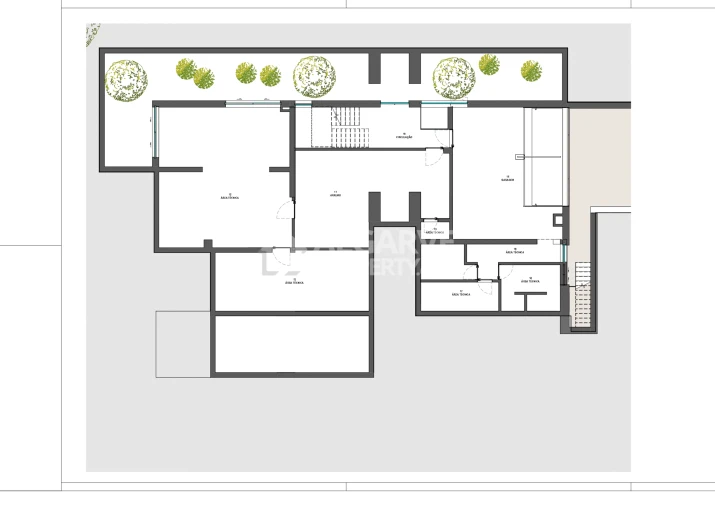 Moradia T4 para Venda em Quarteira Planta 4