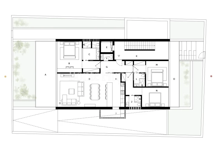 Apartamento T3 para Venda em Cascais e Estoril Planta 1