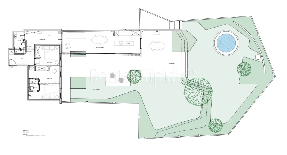 Apartamento T2 para Venda em Penha de França Planta 1