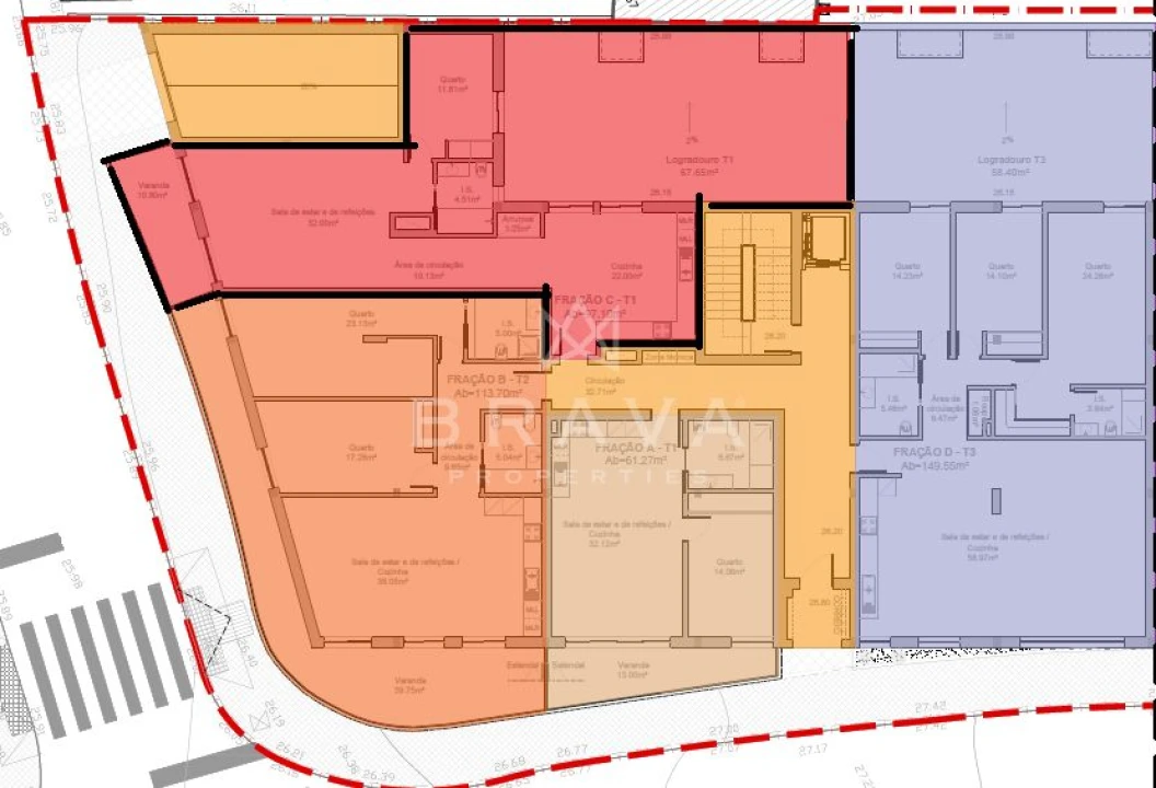 Apartamento T1 para Venda em Quarteira Foto 7
