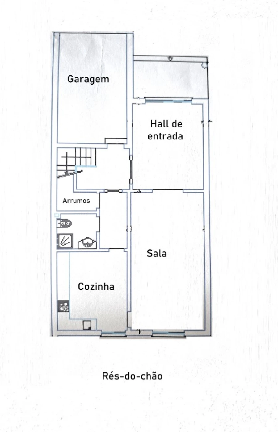 Moradia T3 para Venda em Moncarapacho e Fuseta Planta 1