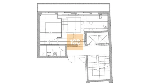 Apartamento T1 para Venda em Cedofeita, Santo Ildefonso, Sé, Miragaia, São Nicolau e Vitória