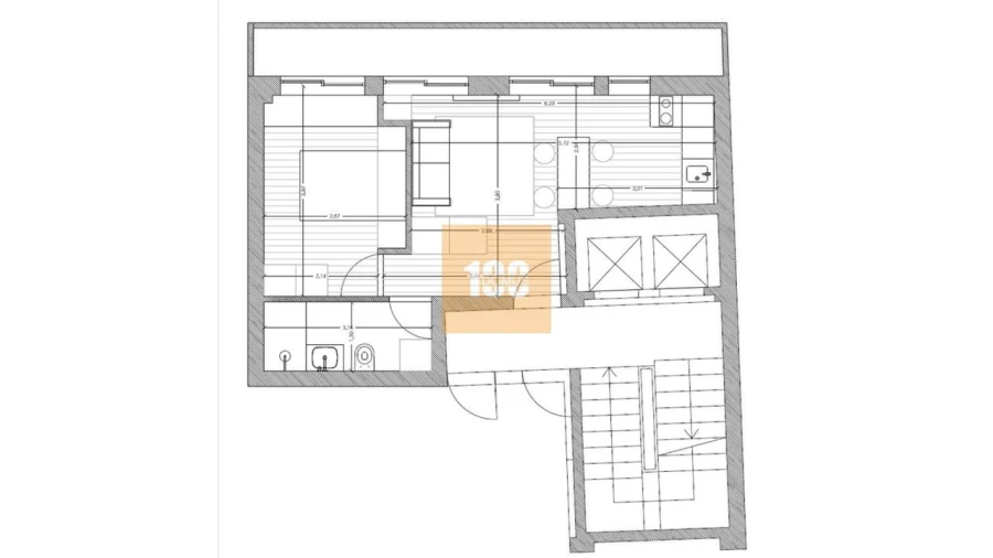 Apartamento T1 para Venda em Cedofeita, Santo Ildefonso, Sé, Miragaia, São Nicolau e Vitória Foto 22