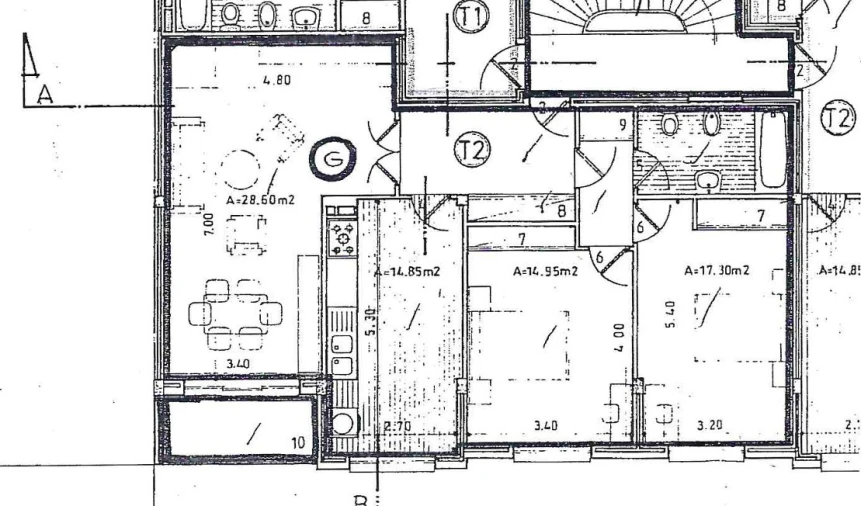 Apartamento T2 para Venda em Areosa Planta 1