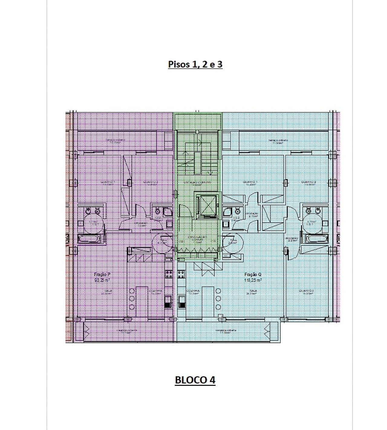 Apartamento T3 para Venda em Loule (São Sebastião) Planta 4