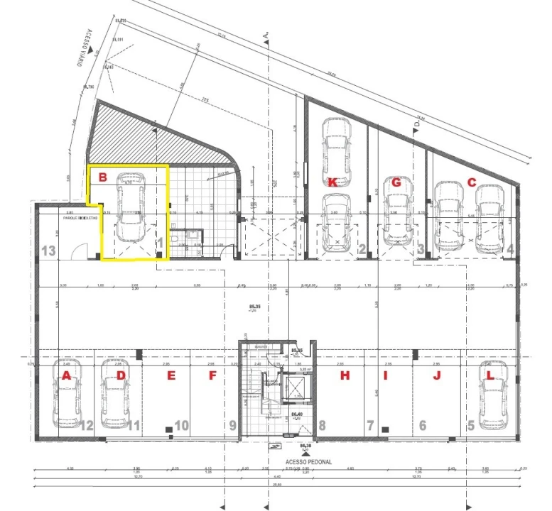 Apartamento T2 para Venda em Pombal Planta 2