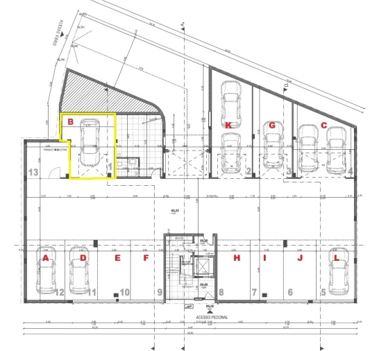 Apartamento T2 para Venda em Pombal Planta 2