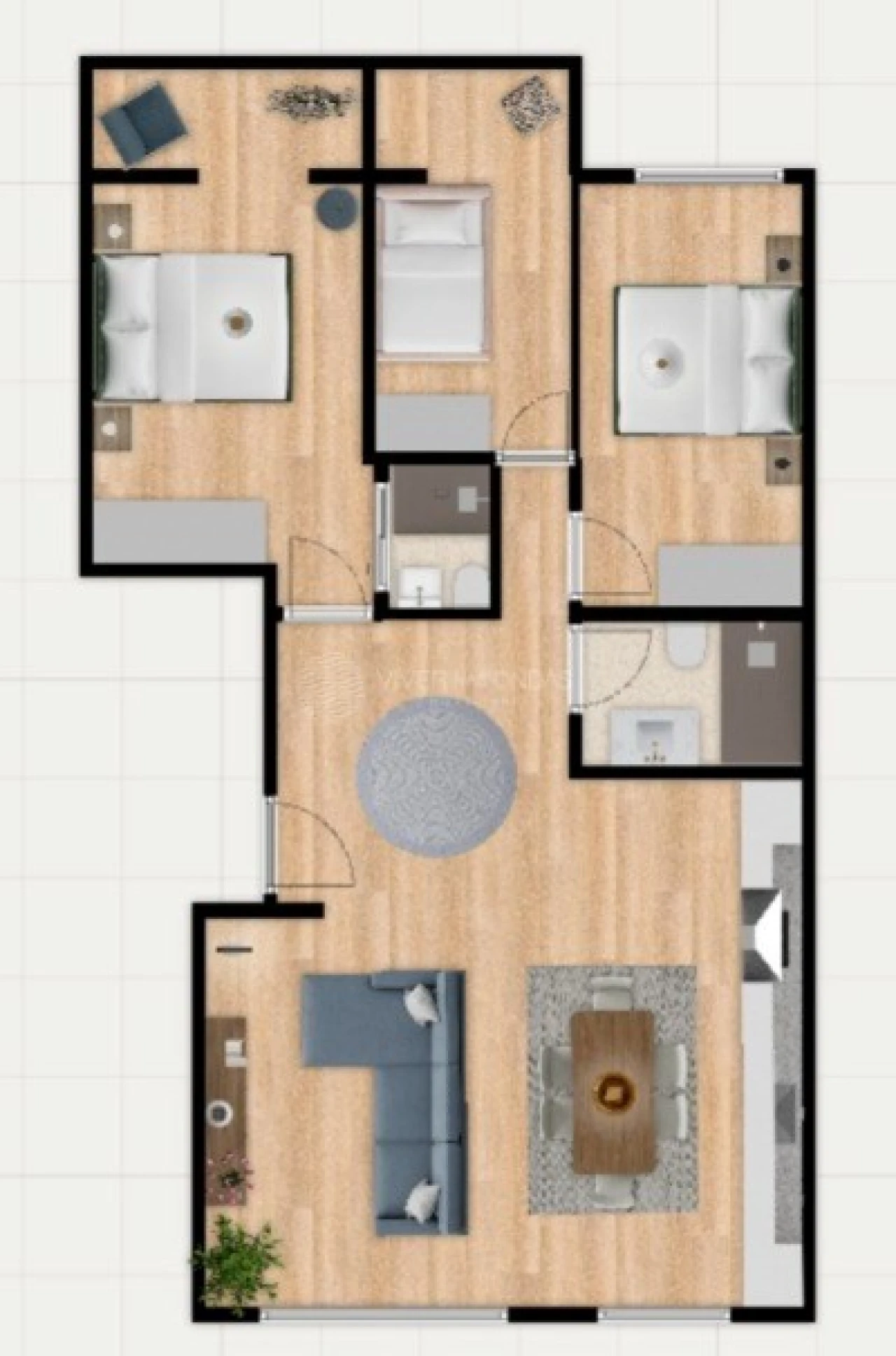 Apartamento T3 para Venda em Benfica Foto 27
