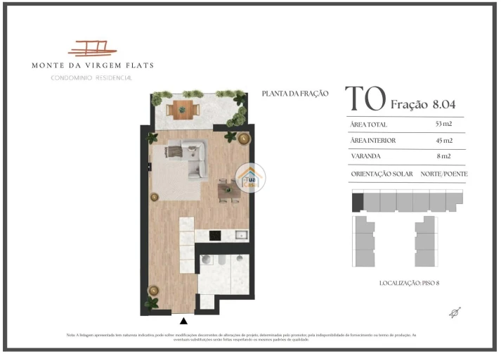 Apartamento para Venda em Vilar de Andorinho Foto 9
