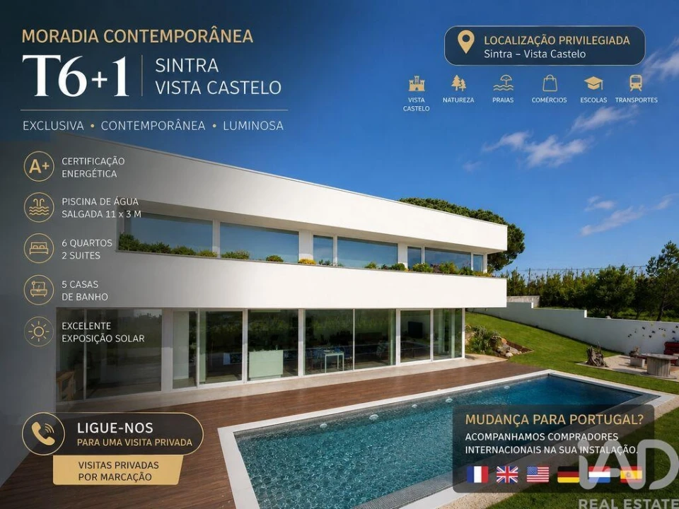 Moradia T6 para Venda em São João das Lampas e Terrugem Foto 1
