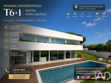 Moradia T6 para Venda em São João das Lampas e Terrugem