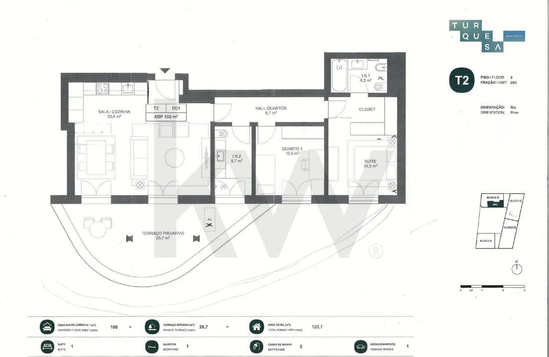 Apartamento T2 para Arrendamento em Algés, Linda-A-Velha e Cruz Quebrada-Dafundo Foto 30