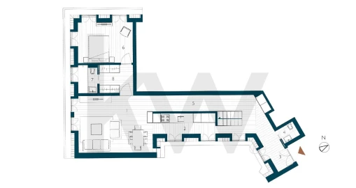 Apartamento T2 para Venda em Estrela