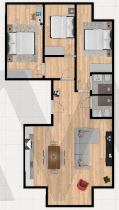 Apartamento T3 para Venda em Benfica