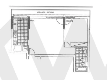 Apartamento T1 para Venda em Santa Clara