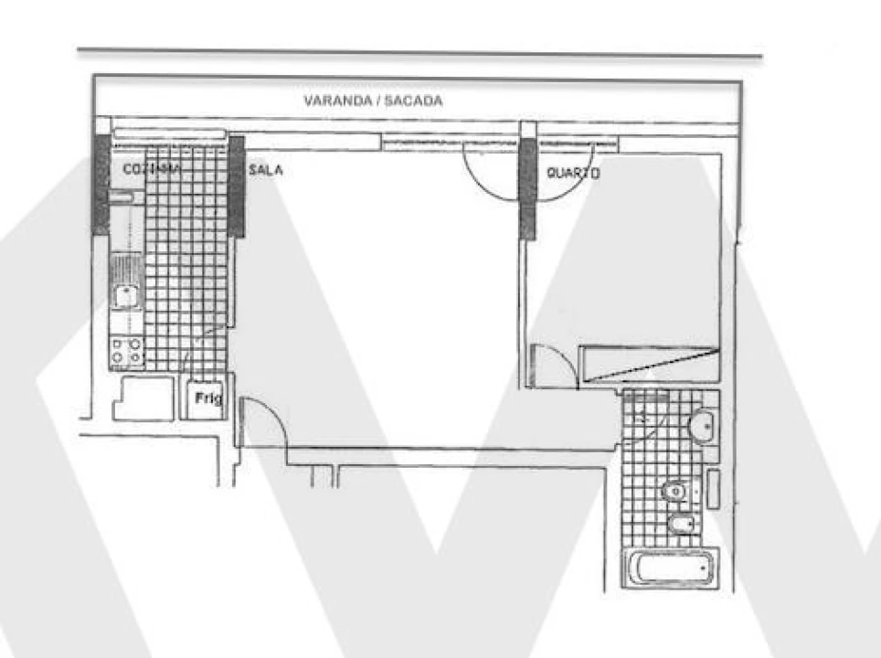 Apartamento T1 para Venda em Santa Clara Foto 21