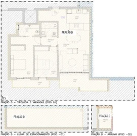 Apartamento T2 para Venda em São Martinho