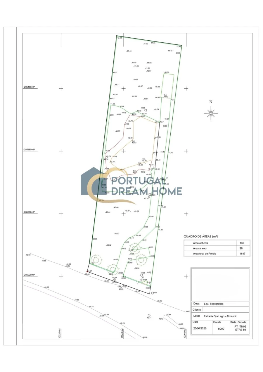 Moradia T3 para Venda em Almancil Planta 1