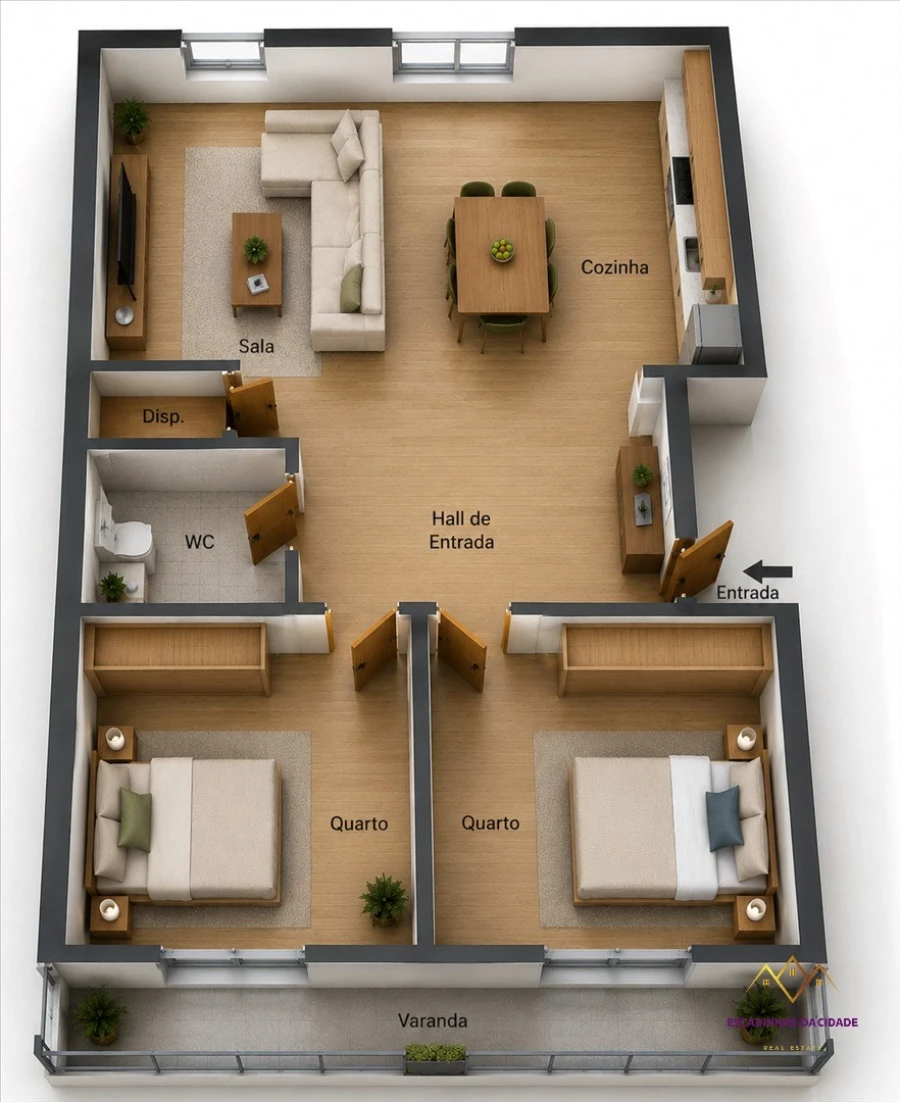 Apartamento T2 para Venda em Falagueira-Venda Nova Foto 4