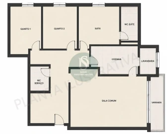 Apartamento T3 para Venda em Oliveira do Douro