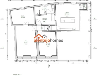 Apartamento T2 para Venda em Arraiolos