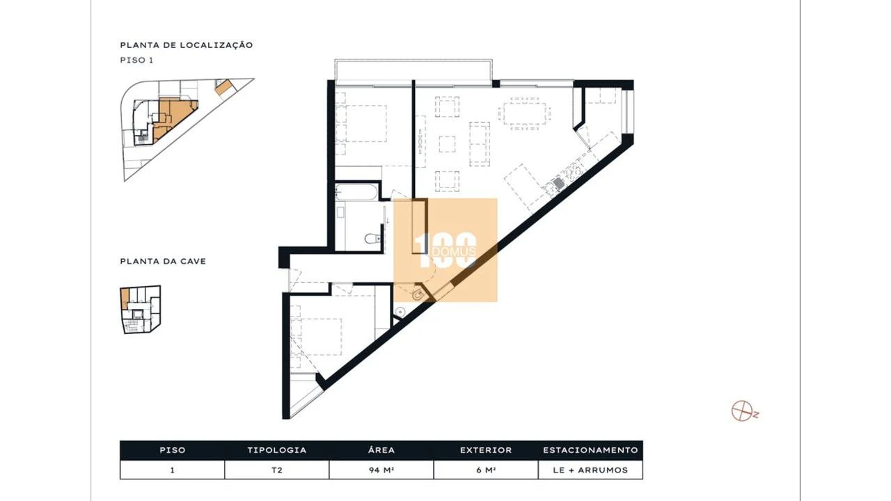 Apartamento T2 para Venda em Arcozelo Foto 29