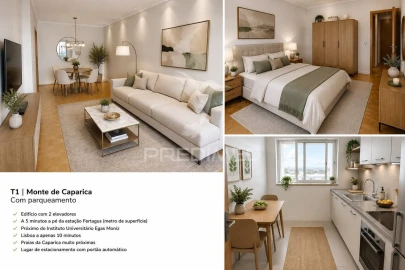 Apartamento T1 para Venda em Caparica e Trafaria