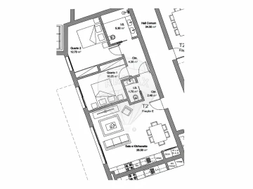 Apartamento T2 para Venda em Nossa Sra de Fatima