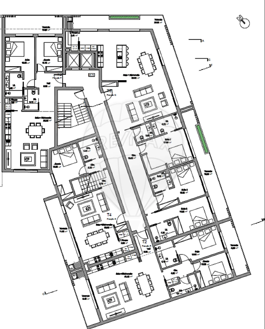 Apartamento T3 para Venda em Nossa Sra de Fatima Foto 13