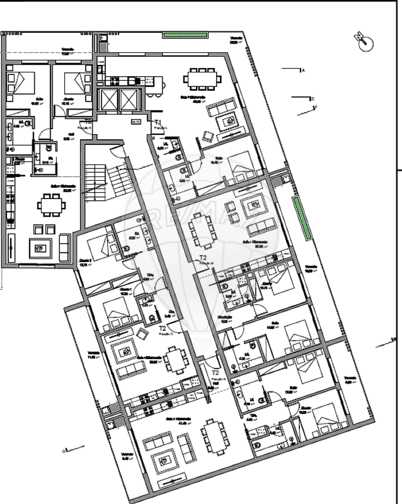 Apartamento T2 para Venda em Nossa Sra de Fatima Foto 13
