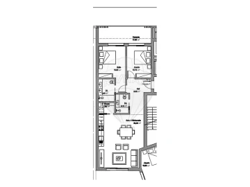 Apartamento T2 para Venda em Nossa Sra de Fatima