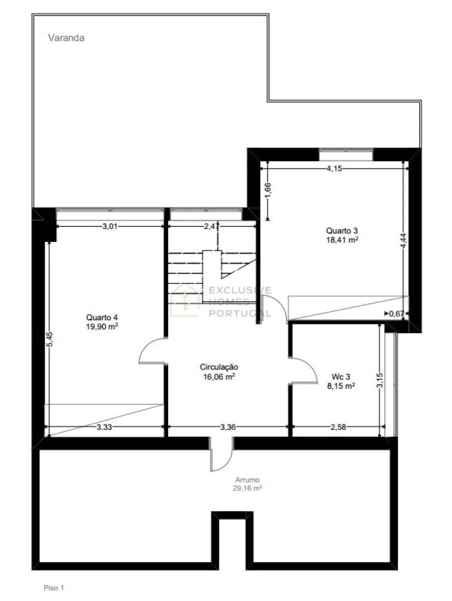 Moradia T4 para Venda em Vila Praia de Ancora Foto 34