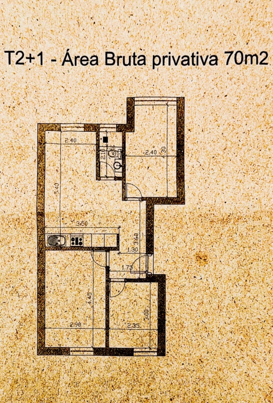 Apartamento T3 para Venda em Odivelas Planta 1