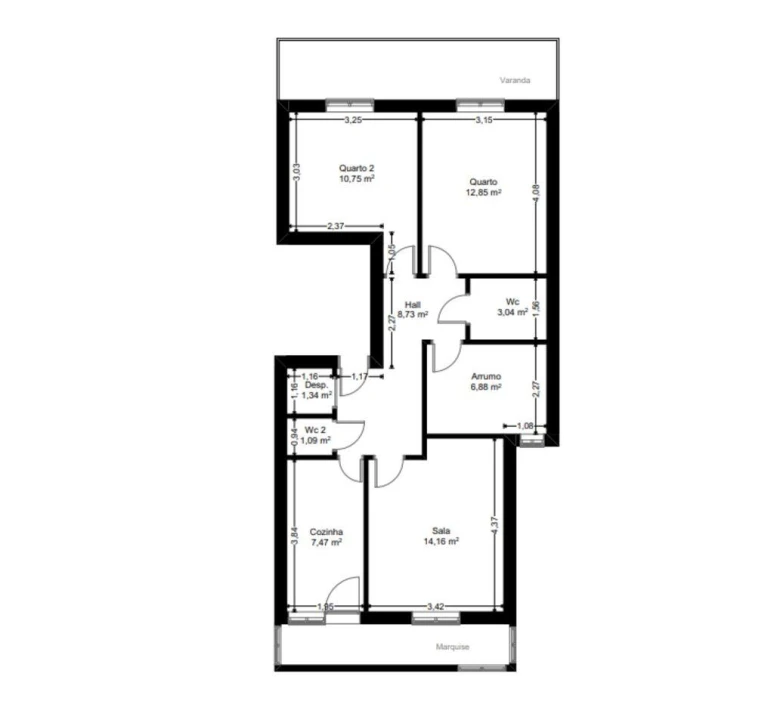 Apartamento T2 para Venda em Póvoa de Varzim, Beiriz e Argivai Foto 11