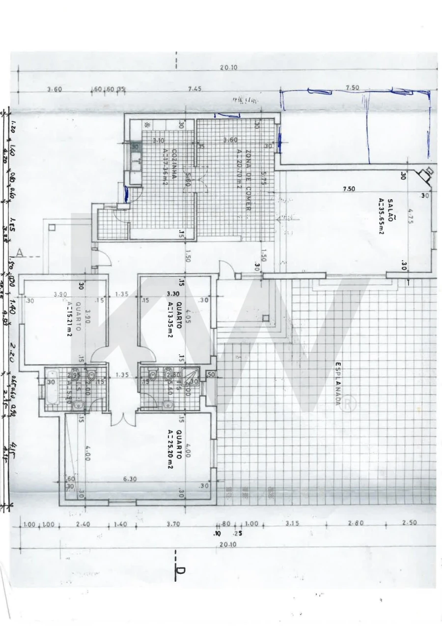Moradia T4 para Venda em Moita Planta 1