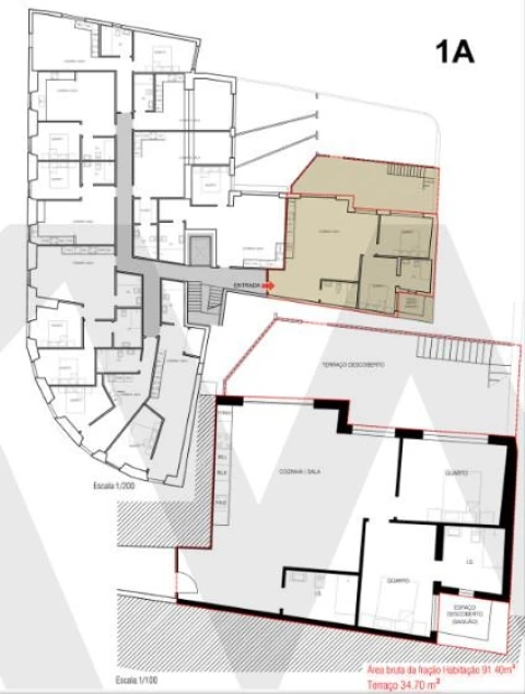 Apartamento T2 para Venda em Buarcos