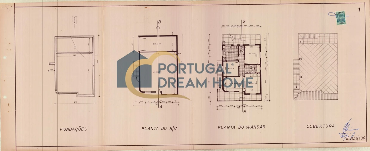 Moradia T7 para Venda em Ferreiras Planta 2