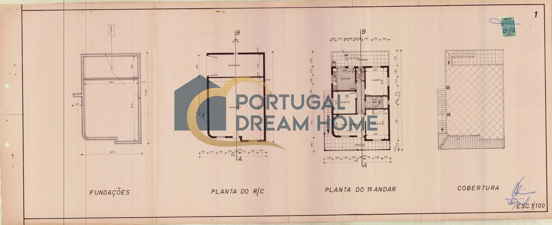 Moradia T7 para Venda em Ferreiras Planta 2
