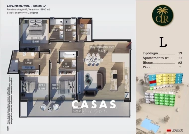 Apartamento T4 para Venda em Calheta
