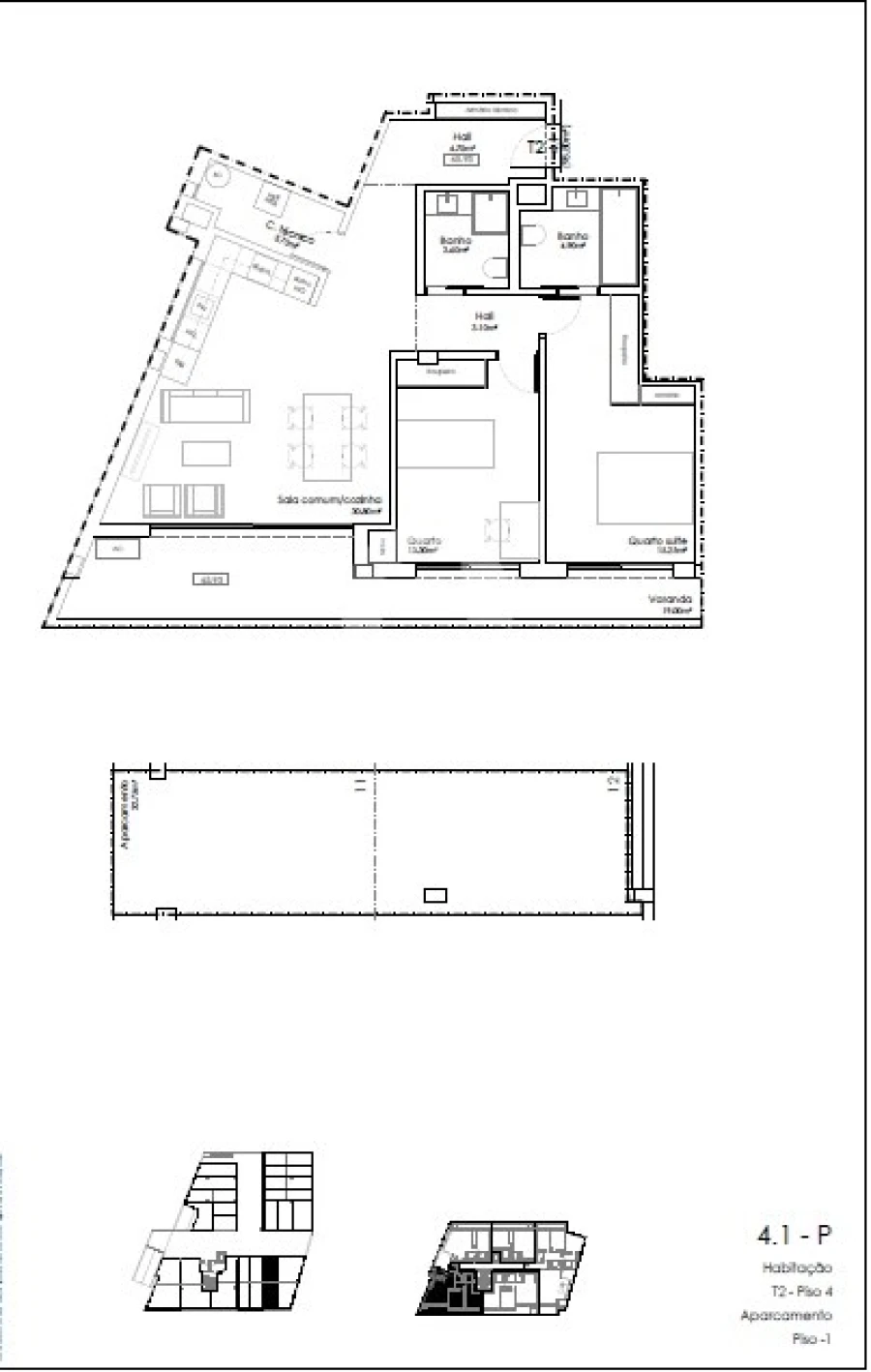 Apartamento T2 para Venda em Gulpilhares e Valadares Foto 14