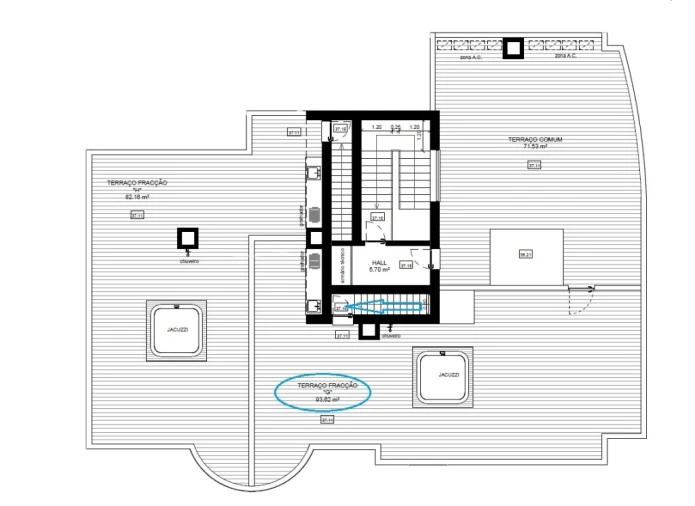 Apartamento T3 para Venda em Tavira (Santa Maria e Santiago) Planta 2