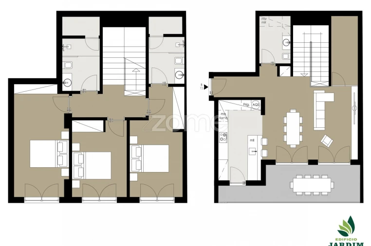 Apartamento T3 para Venda em Alto do Seixalinho, Santo André e Verderena Foto 20