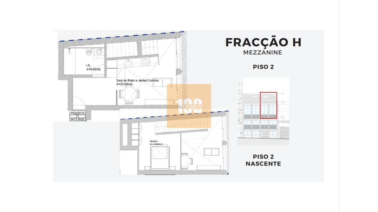 Apartamento T1 para Venda em Matosinhos e Leça da Palmeira Foto 25