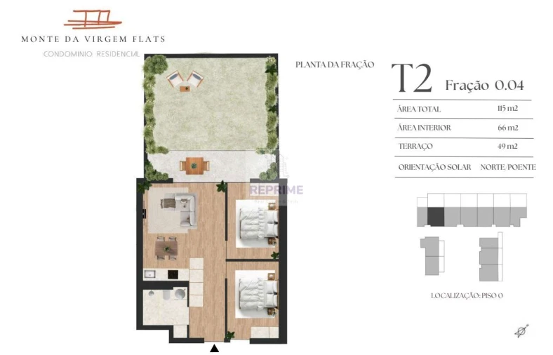Apartamento T2 para Venda em Vilar de Andorinho Foto 9