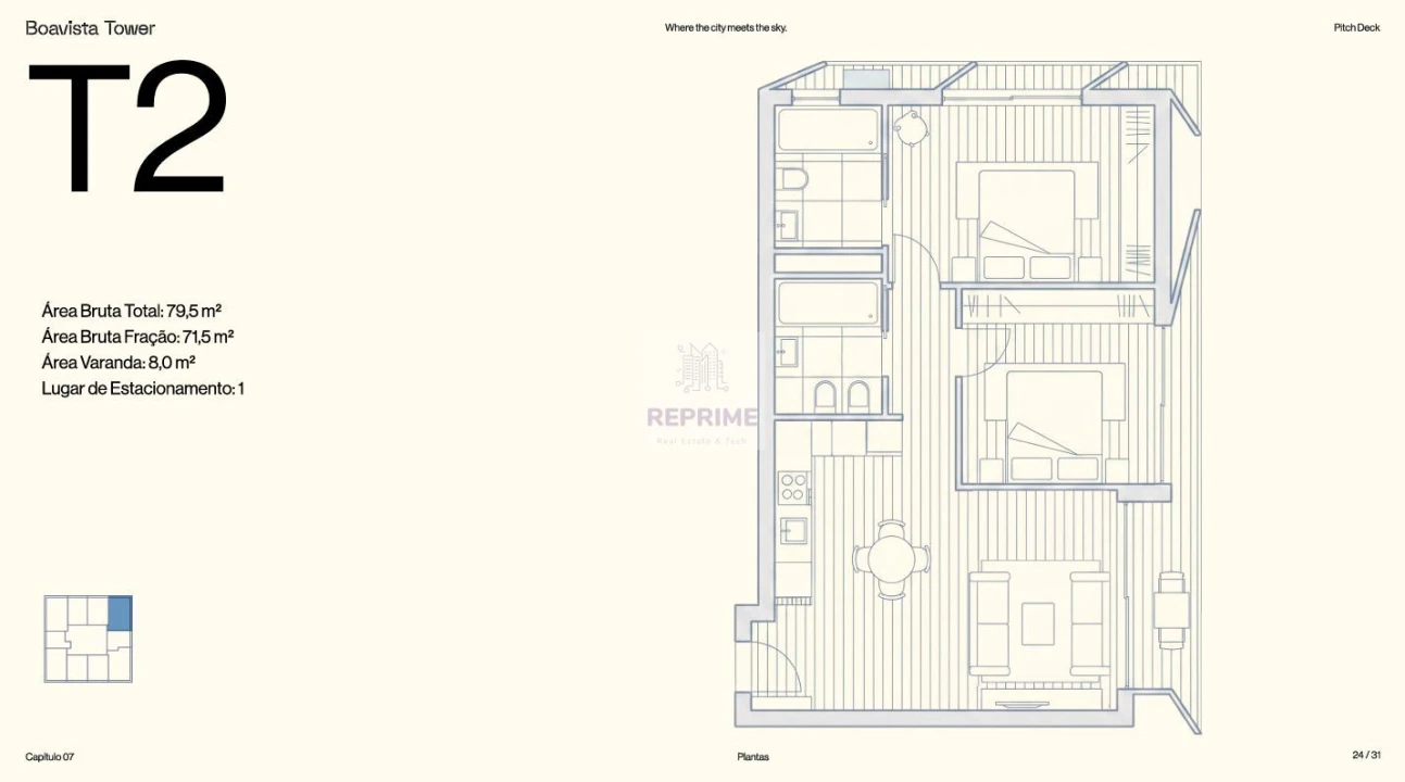Apartamento T2 para Venda em Lordelo do Ouro e Massarelos Foto 17